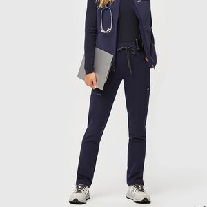 Figs Women's Dark Blue Straight Leg Pants